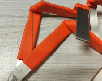 铜软连接外形错误